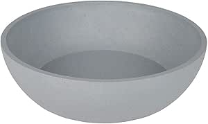 Миска для собак из бамбука, район 70-5349, ледяной синий цвет, длина: 21 x 21 x 6,3 см (1600 мл)