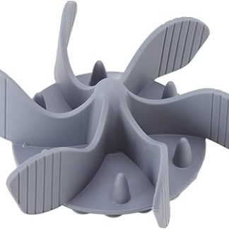 Миска для медленного кормления собак, силиконовая миска для обычного корма для собак.