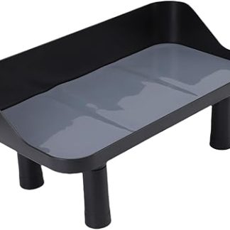 Универсальная приподнятая подставка для миски с кормом для домашних животных, регулируемая конструкция, прочный столик для кормления собак, защита шеи, подходит для маленьких и больших питомцев.