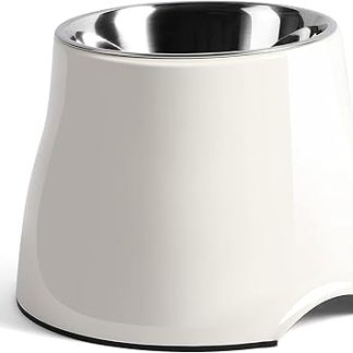 Приподнятые миски для собак Yoken - профилактика заболеваний позвоночника, супернескользящие, из нержавеющей стали, большой объем, разноцветные.