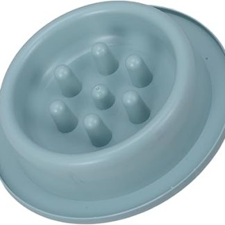 Миска для медленного кормления собак Toyvian с защитой от удушья. Небольшая уличная миска-лабиринт для здорового медленного кормления. Легко моется и подходит для собак и кошек.