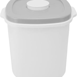 Контейнер для хранения корма для домашних животных Asixxsix, 6 л, большой объем, герметичный контейнер для хранения корма для кошек и собак с защелкивающейся крышкой.