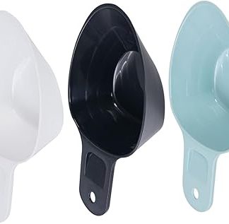 Набор из 3 ложек для кормления домашних животных GANAZONO с точной мерной шкалой. Эргономичные ложки для кормления собак, кошек, кроликов и птиц. Ложка для кормления домашних животных с контролем порций.