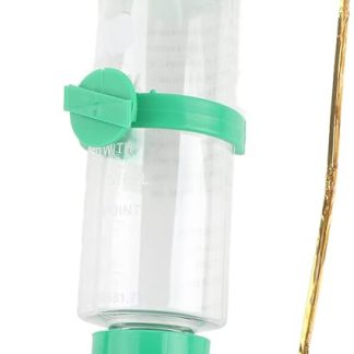 Поилка для хомяков 250 мл | Герметичная автоматическая система, предотвращающая протекание | Поилка для мелких животных для клеток/путешествий | Не содержит BPA - пластик