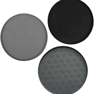 YARNOW 3 шт. Водонепроницаемые подстилки для кормления кошек и собак, большие миски для кормления кошек и собак, подстилки для следов домашних животных.