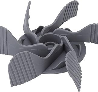 Вставка для миски медленного кормления собак, подходит для обычных и приподнятых мисок, изготовлена ​​из пищевого материала, имеет 19 присосок, позволяет обрезать миску по размеру, предотвращает трение.