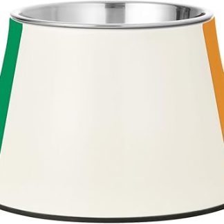 Набор «Миска для воды и корма для домашних животных в виде ирландского флага с подставкой» для любимых питомцев. «Миска для кормления» для собак.