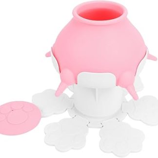 Соска для кормления котят Tnfeeon, соска для кормления щенков со съемной конструкцией для мелких животных, безопасная силиконовая универсальная добавка к молоку и воде для 4 кормушек.