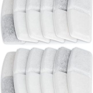 12 шт. фильтров для поилки для кошек, фильтры для питья для домашних животных