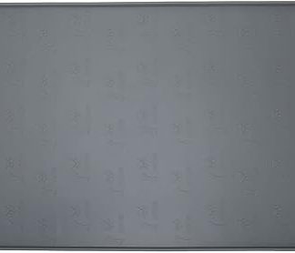 Противоскользящая силиконовая миска для корма для собак Pet Platmat, предназначенная для сбора сточных вод.