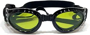 Foldable Pet Laser Safety Glasses Glare Protective Goggles 1064nm Dog Sunglasses UV400 Protection （Suitable for Pets 7.5kg-25kg）