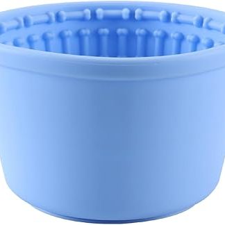 Силиконовые нескользящие миски для кормления собак Alide, замедляющие процесс еды, снимающие тревогу и добавляющие веселья (синие).