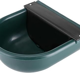 Автоматическая поилка для скота Greensen, полипропиленовый пластик, емкость 4 л, с регулируемым поплавковым клапаном, для лошадей и крупного рогатого скота.