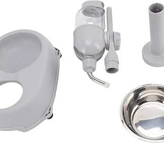 Автоматический напольный диспенсер для воды для домашних животных, регулируемый, 500 мл, многофункциональный, разборный, для домашнего использования.