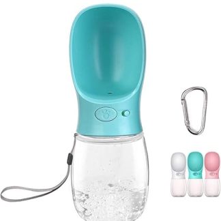 Портативная бутылка для воды для собак, 350/550 мл, диспенсер для воды для домашних животных, антибактериальная, герметичная, для путешествий, миска для питья, для домашних животных, для отдыха на природе, подарок для