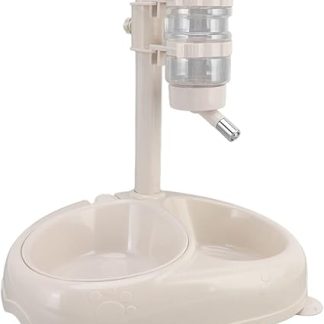 Автоматический поилка для собак и кошек, предотвращает скольжение, регулируемая кормушка для щенков и кошек, легко разбирается, основание на присосках [Дом и улица]