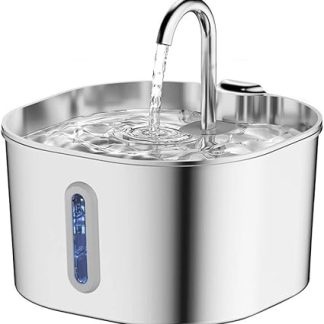 Автоматический фонтанчик для поения кошек, 2,2 л, для использования в помещении, поилка для кошек.