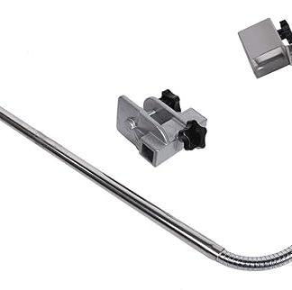 Подставка для фена, универсальный гибкий кронштейн из нержавеющей стали с зажимом для стола, регулируемая длина 1 метр, инструмент для работы без помощи рук.