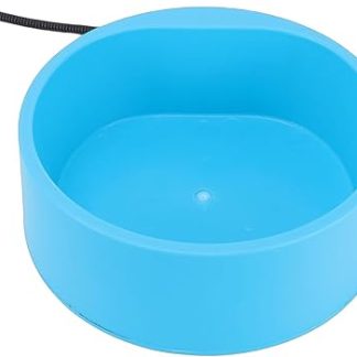 Миска для воды с подогревом Fabater, 2,2 л, для собак и кошек, с уличными нагревательными элементами и шнуром длиной 1,7 метра, поддерживает температуру воды на уровне 30°C.