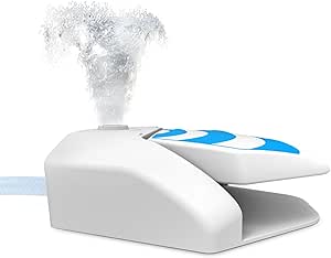 Уличный поилка для собак, диспенсер для питьевой воды с педальным приводом, нескользящий, не требует электричества, для сада и использования в помещении летом.