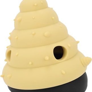 Интерактивная игрушка-дозатор для лакомств для собак Haofy, силиконовый корпус, медленная подача, успокаивающая тревогу.