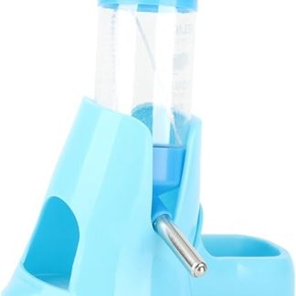 Подвесная герметичная поилка для хомяков KIMISS 3 в 1 с автоматической системой поения, встроенной миской для корма.