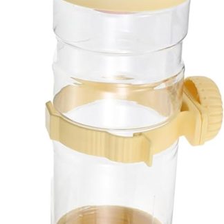 Подвесная поилка для собак TOYANDONA, герметичная, большая емкость, легко устанавливается в клетку, практичный диспенсер для воды для питомцев.