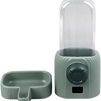 Автоматический поилка для домашних животных с большой емкостью, защита от проливания, подвесная кормушка для собак.