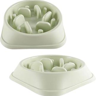 Миска для собак Slow Eat, можно мыть в посудомойке, миски для собак Slow Eat (зеленые)