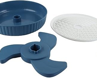 Большая миска для собак, замедляющая процесс еды – миска-головоломка, предотвращающая удушье, с ковриком для кормления (противоскользящий, для сухого/влажного корма, для средних/крупных пород).