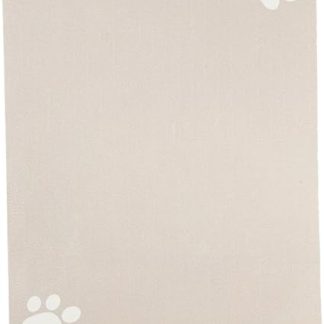 Впитывающая, быстросохнущая, нескользящая многоразовая подкладка для миски для воды и корма Toddmomy Pet Feeding, кофейного цвета.