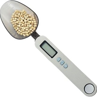 Цифровые кухонные весы с ложкой, ЖК-дисплей, диапазон измерения от 1 до 300 г, подходят для кафе, дома, пекарен, ресторанов, кейтеринга, грузовиков, для измерения кофейных зерен, сахара, муки.