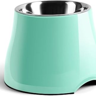 Миски для собак Yoken с приподнятой подставкой, предотвращают заболевания позвоночника, нескользящие, из нержавеющей стали, большой вместимости, разноцветные миски для собак средних и маленьких размеров.