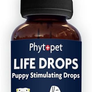 Phytopet Life Drops – полностью натуральный стимулятор, средство для повышения энергии, поддержки иммунитета, ускорения метаболизма и взбивания шерсти для заводчиков щенков, котят и мелких млекопитающих, 10 мл.