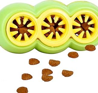 Игрушка-кормушка для домашних животных с функцией медленного кормления — многофункциональное развлечение для здорового питания, игрушка-кормушка с диспенсером для лакомств | Для домашнего использования.