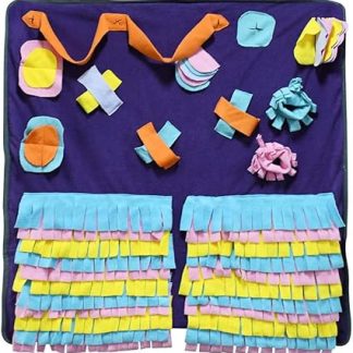 Плед для дрессировки собак, коврик для обнюхивания, миска для медленного кормления, нескользящий коврик для кормления собак.