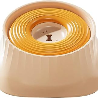 Диспенсер для воды для питомца - большая плавающая миска для питья | Непроливаемая поилка с защитой от опрокидывания и системой автоматического наполнения