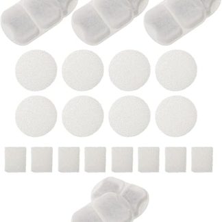 ibasenice 8 комплектов фильтров для фонтана Venken Cat с цветочным рисунком кошки, белый.