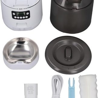 Автоматическая кормушка для кошек, дозатор корма для домашних животных, чаша из нержавеющей стали, большой объем 4 л, защита свежести, интеллектуальное управление.