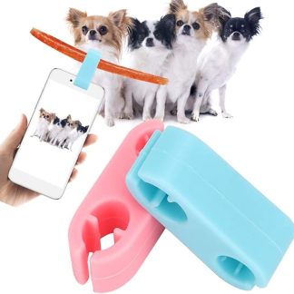 Akozon Pet Selfie Dogs and Cats - 2 шт. силиконовых реквизитов для фотосессий домашних животных, привлекающих внимание и используемых для дрессировки.