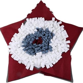 Одеяло-подстилка для дрессировки собак Greabuy Pet с функцией обнюхивания, миска для медленного кормления.