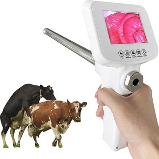 Наборы для искусственного осеменения крупного рогатого скота, пистолет для визуального осеменения с эндоскопом 15 Мп, устройство для культивирования спермы, набор для искусственного осеменения коров.