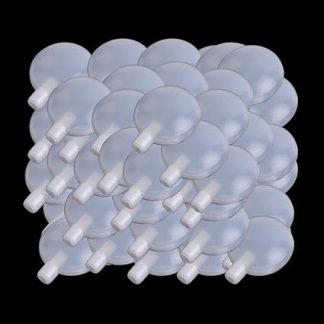 50 шт. 35 мм пищащие игрушки-мячики для домашних животных, сменные пищащие вставки, устройство для сжимания мячиков, игрушки для жевания для собак, неразрушимые, для развлечения маленьких собак и щенков.