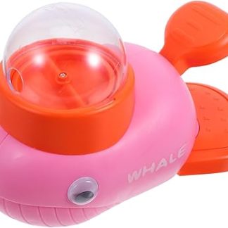 Умная кормушка Kisangel Smart Whale с вращающимся дозатором лакомств в виде пазла, управляемым нажатием кнопки, для медленного порционного кормления и здорового питания щенков.