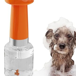 Дозатор шампуня для купания собак, устройство для мытья щенков в форме гриба, инструмент для гигиены домашних животных маленьких и средних размеров, для купания.