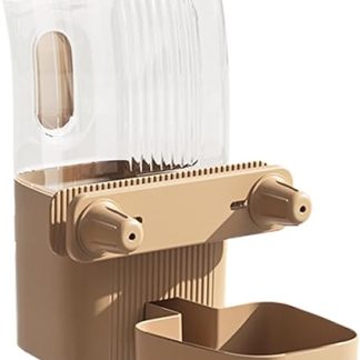 Диспенсер для собачьего корма - подвесная миска для корма для домашних животных в клетке, съемная кормушка для вольера, для использования дома, на стене клетки, на улице, на террасе, в автомобиле.