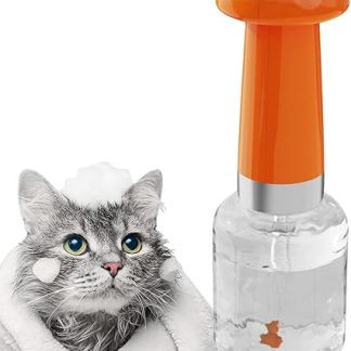 Электрический дозатор шампуня для собак, автоматический пеногенератор для душа для кошек | Инструмент для груминга в форме гриба для мелких и средних пород - для уборки