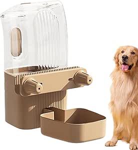 Автоматическая кормушка для собак - съемная миска для клетки - съемная кормушка для использования внутри помещений, на стене дома, на улице, на террасе, в путешествиях, дома, настенный ящик.