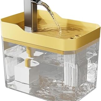 Автоматический поильник для кошек | Автоматическая поилка для домашних животных | Поилка без капель для собак и кошек, подходит для семей с несколькими питомцами, для использования в помещении и на открытом воздухе