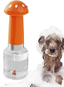 Электрический дозатор шампуня для щенков, автоматический дозатор для купания щенков | Инструмент для ухода за домашними животными в форме гриба с густой пеной - для путешествий, дома, приюта, ванной комнаты